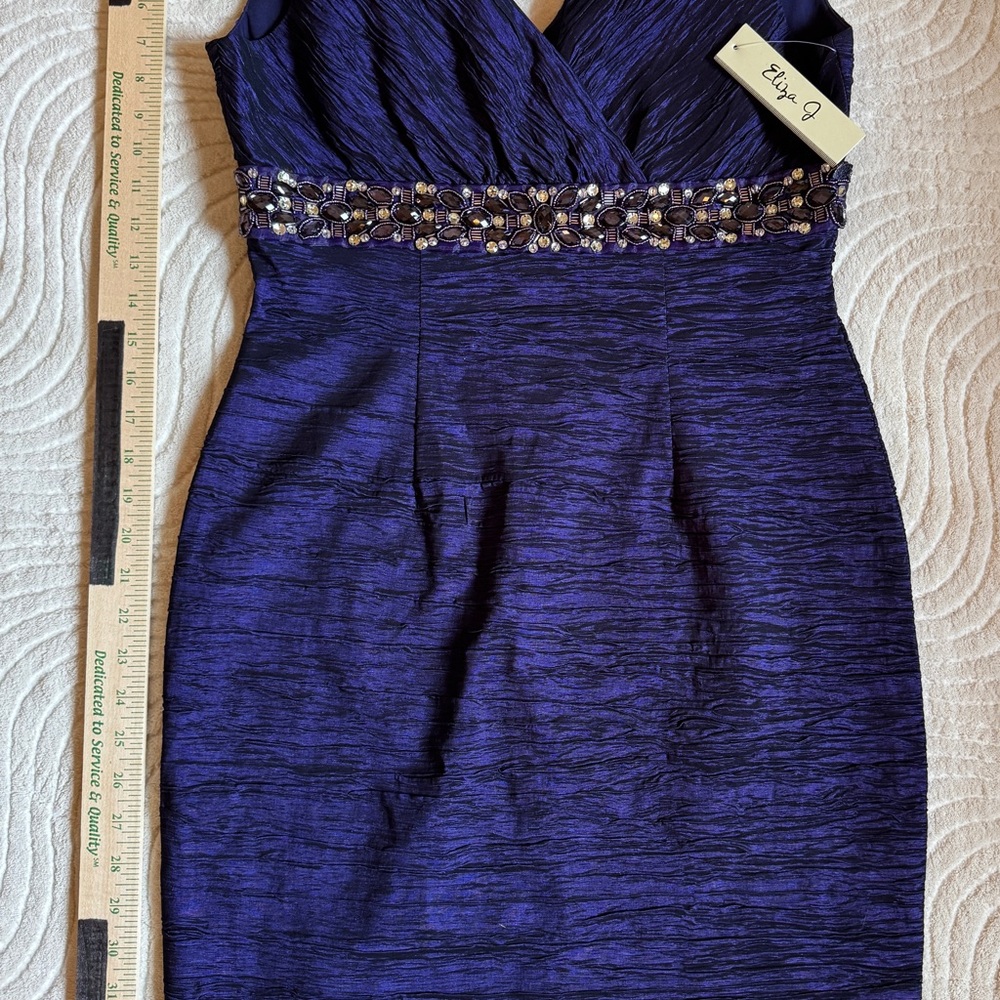 Eliza J Purple Cocktail Dress - Size 6